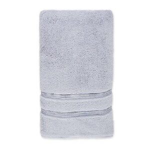 new LIGHT BLUE (GRAY) Wamsutta Collection 100% Turkish Cotton Hand Towel (THICK)